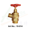 Brass Hydraulic Fire Angle Valve 