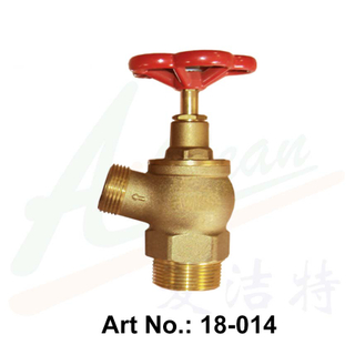Brass Hydraulic Fire Angle Valve 