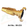 Brass Hose Nozzle with Coupling
