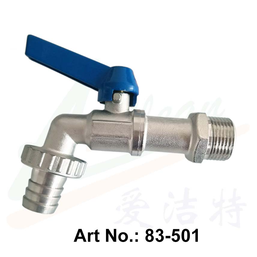 Brass Ball Bibcock, Aluminum Handle