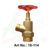 Brass Hydraulic Fire Angle Valve 