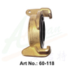 Brass Blind End Claw-Lock Coupling