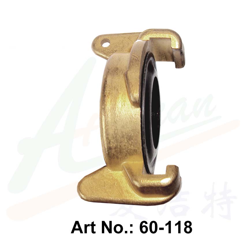 Brass Blind End Claw-Lock Coupling