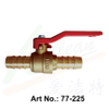 Brass Ball Valve, Hose × Hose ends