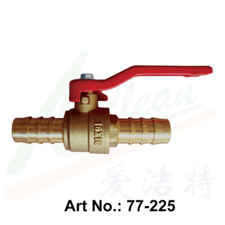 Brass Ball Valve, Hose × Hose ends