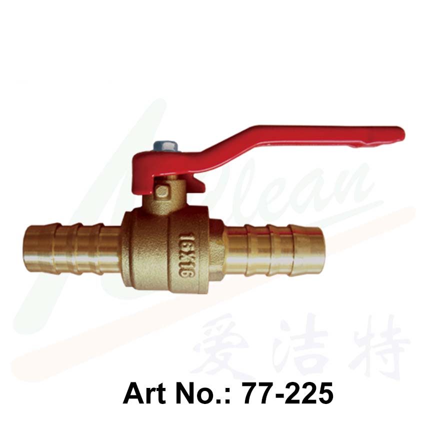 Brass Ball Valve, Hose × Hose ends