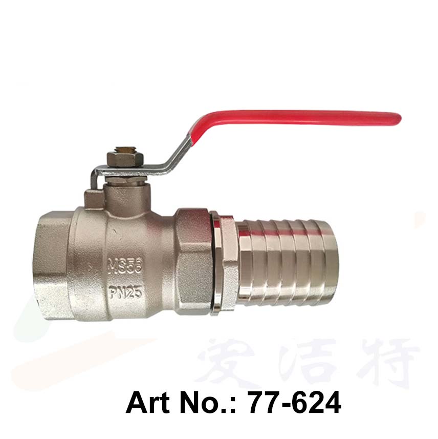 Brass Ball Valve with Hose Adaptor