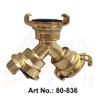 Brass Y-Type Three Connects