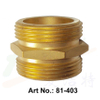 Brass Male Thread Equal Nipple