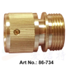 Brass Male Thread Quick Connector 