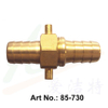 Brass Hose Connector, Swiss Type