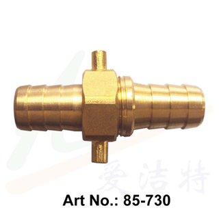 Brass Hose Connector, Swiss Type