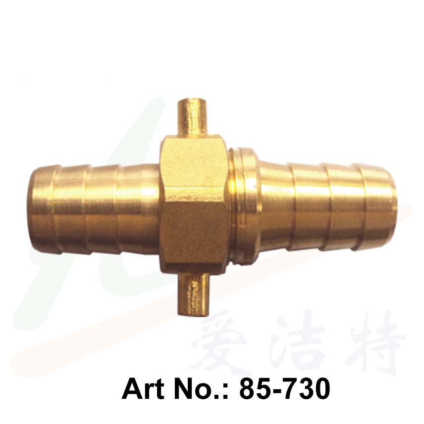 Brass Hose Connector, Swiss Type