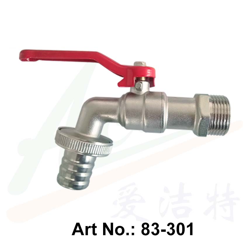 Brass Ball Bibcock, Italy Type