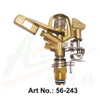 Brass Impact Sprinkler, Adjustable Area
