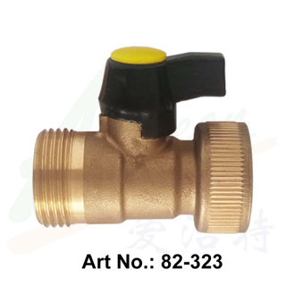 Brass Ball Valve, Female x Male Thread