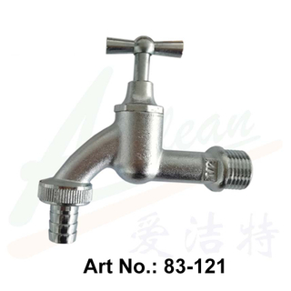  Brass Germany Tap, Matte Chrome Plated