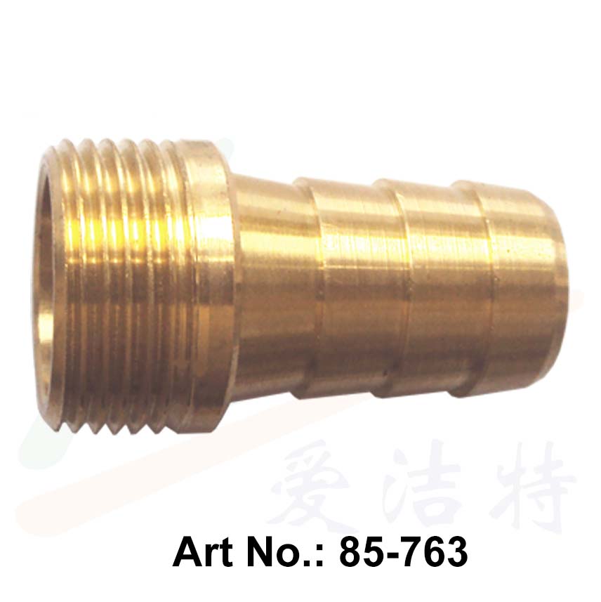 Male Thread Hose Connector, Swiss Type