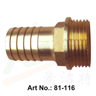 Brass Hexagon Male Thread Hose Fitting