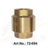 Brass European Check Valve