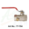 Brass Ball Valve with Waste
