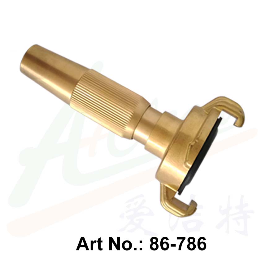 Brass Hose Nozzle with Quick Connector