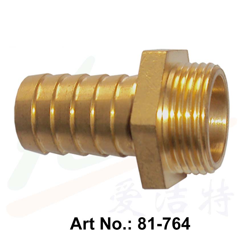 Brass Hexigon Male Thread Hose Fitting