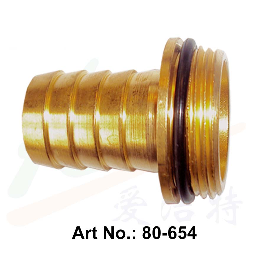 Brass Male Thread Hose Connector with O-Ring